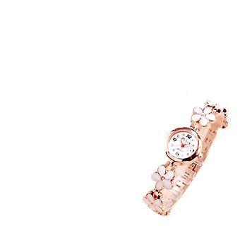 Veeki Daisy Fashion Quartz Watch Casual Ladies Watch Flower Ladies Opiskelijarannekoru Katso