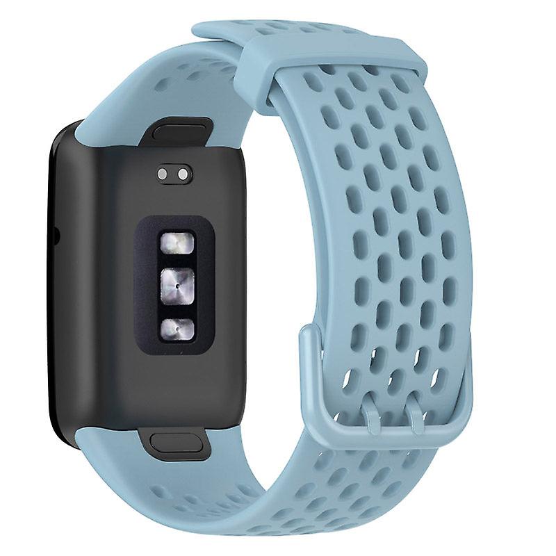 Replacement Soft Silicone Band Strap For Xiaomi Mi Band 7 Pro (Blue)