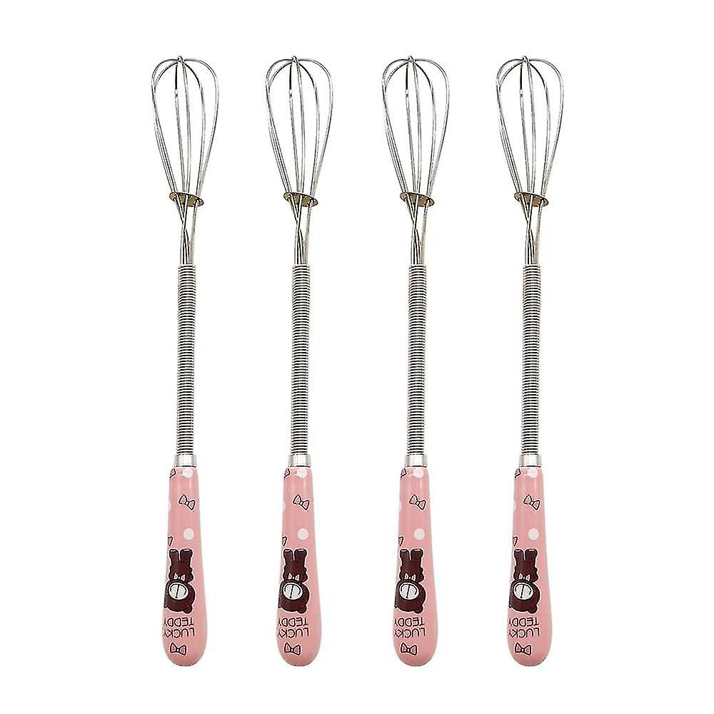 Small Whisks Stainless Steel Handle Mini Tiny Mixing Balloon