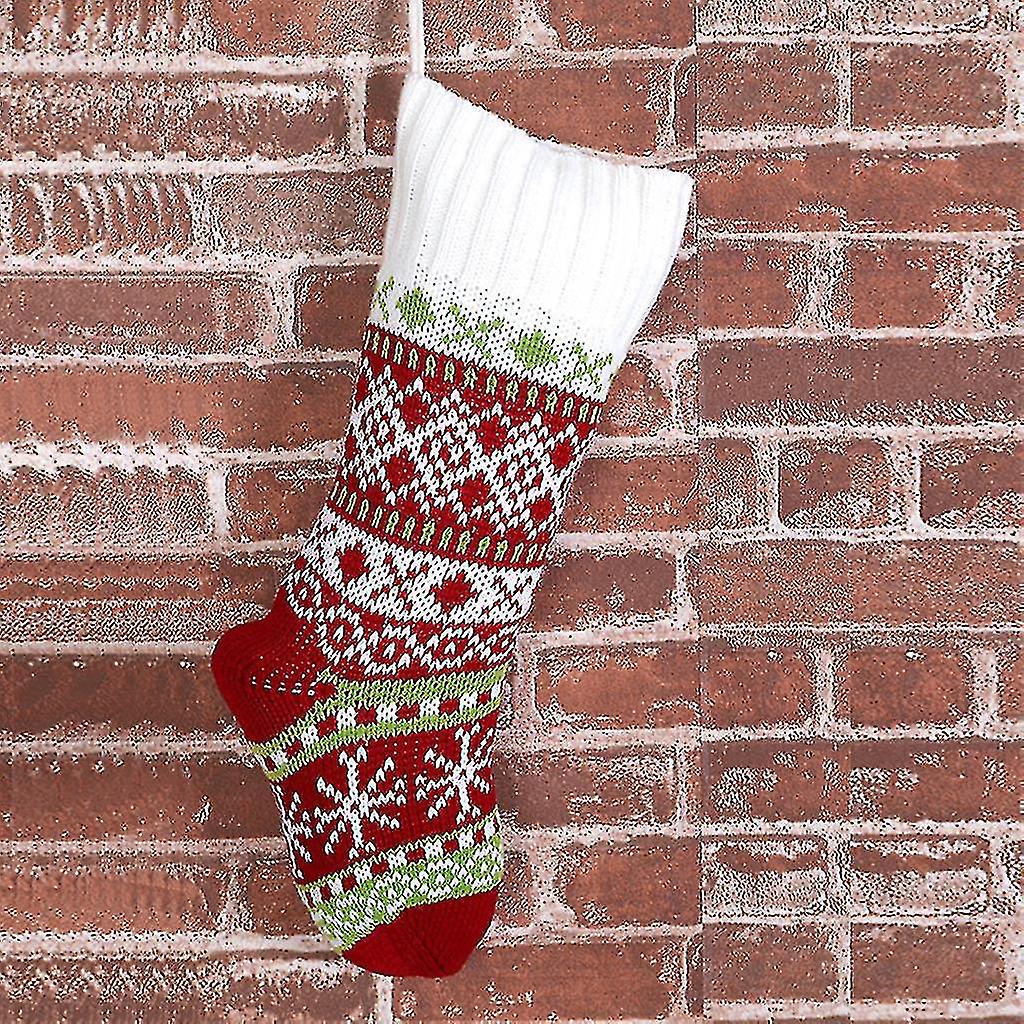 Knitted Stocking Gift Bag Decorating Supplies Candy Stocking