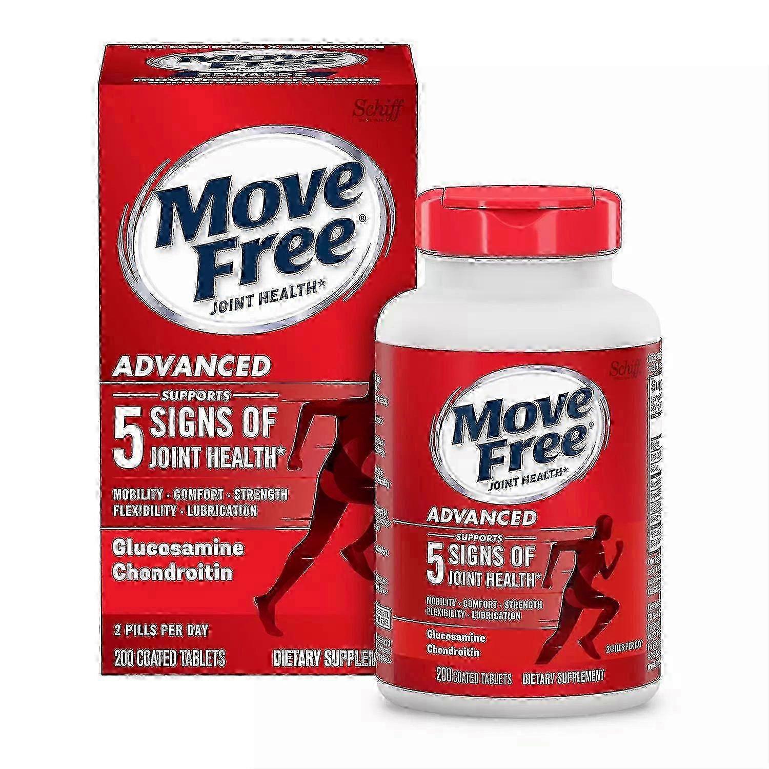 Move Free Advanced Capsules For Joint Health, 200 Ea