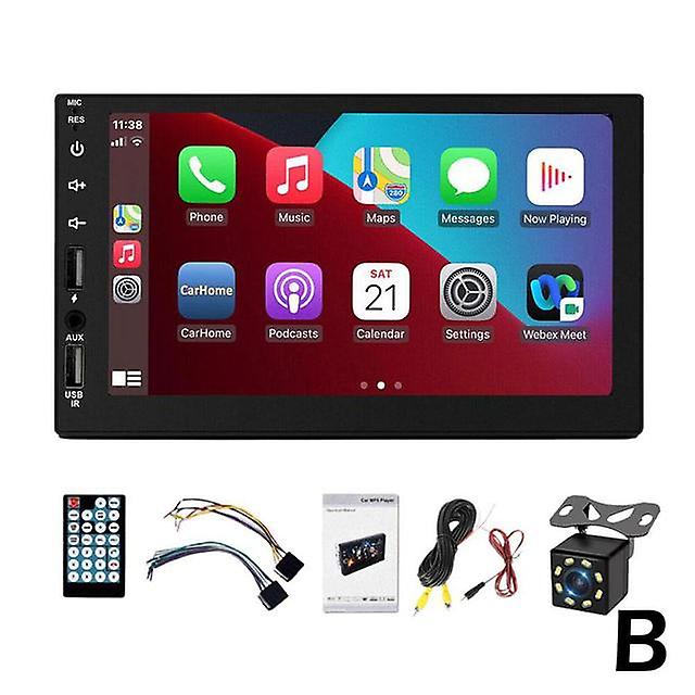 2 Din Android-auto Apple Carplay Autoradio 7" Bildschirm Mp5 Multimedia Player Bluetooth Freisprecheinrichtung A2dp USB-Haupteinheit