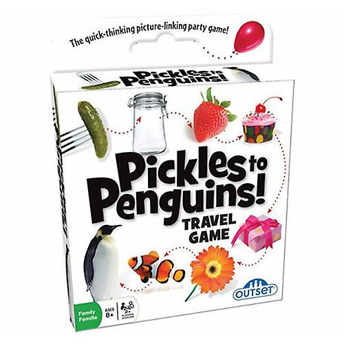 TRAVEL EDITION Outset Media Pickles to Penguins Party Card Game for 2 Players