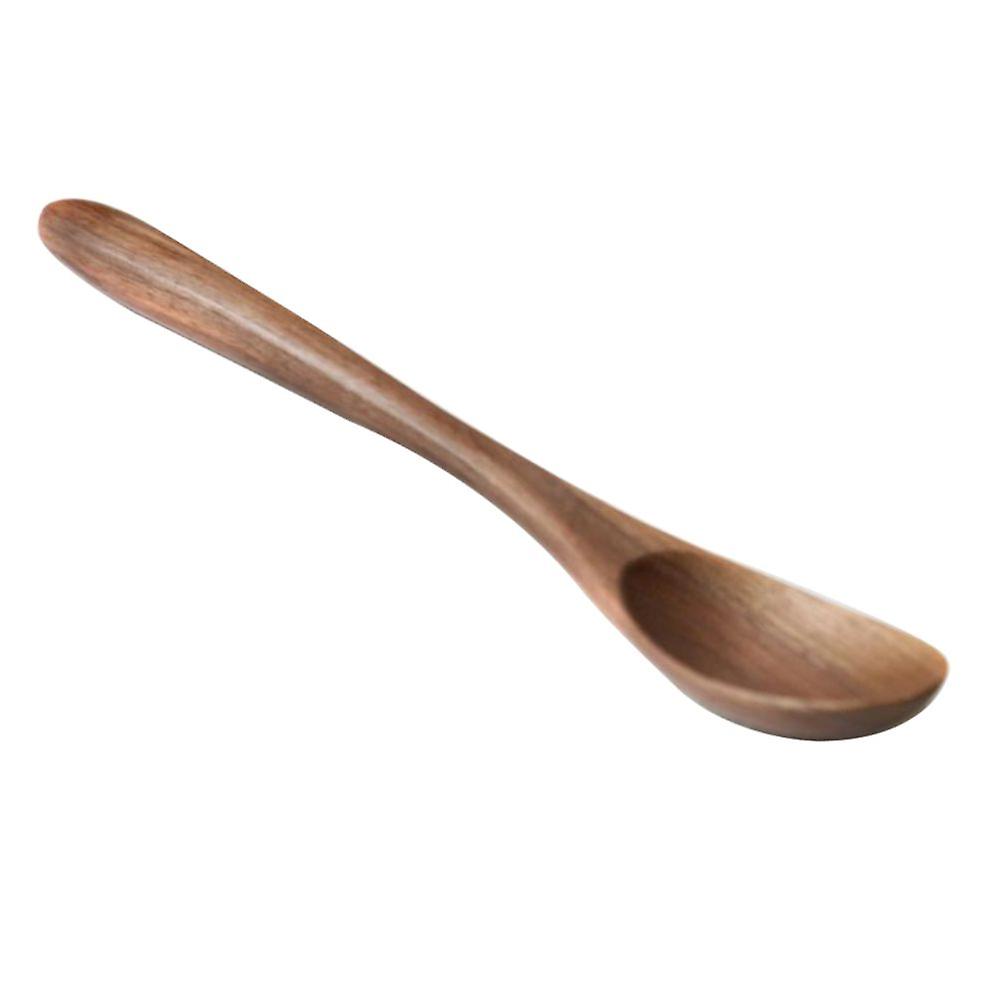 Black Walnut Wood Serving Spoon, Soup Spoon For Stirring Soup A