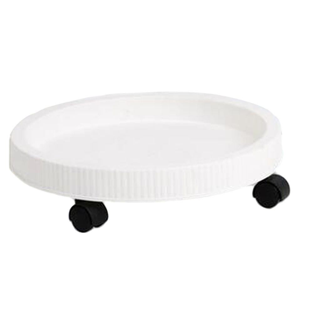 Plateau blanc multicouche en forme de fraise