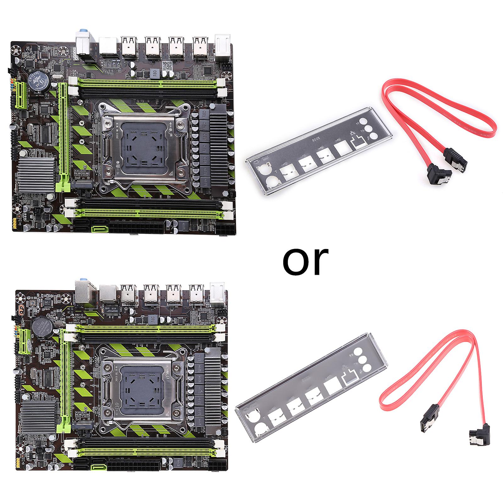 X79G voor M.2 LGA 2011 Desktop Moederbord DDR3 x 4 Memory Slot NVME voor M.2 Inte