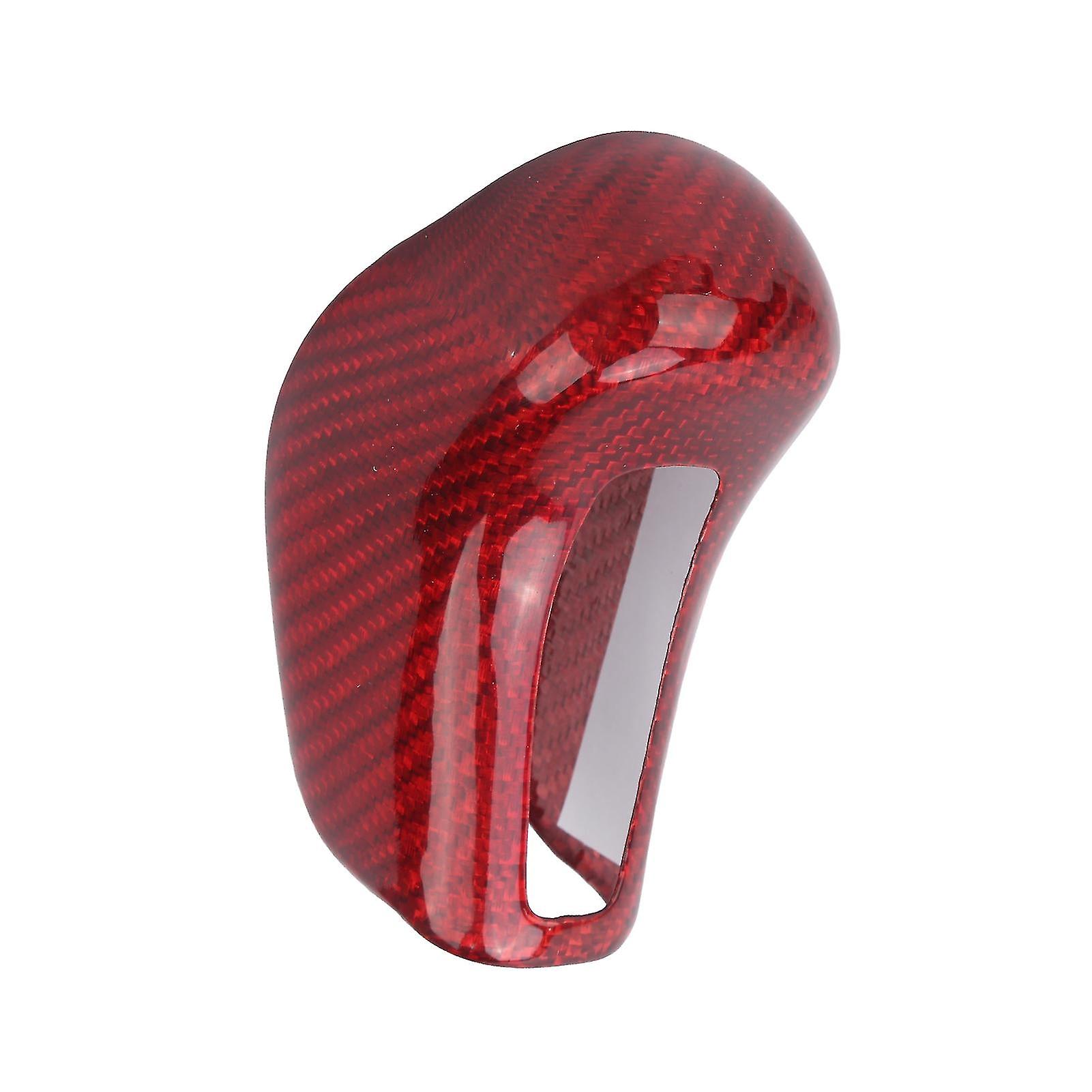 Gear Shift Knob Cover Trim Carbon Fiber Decoration Replacement For Maserati Ghibli/quattroporte/levante