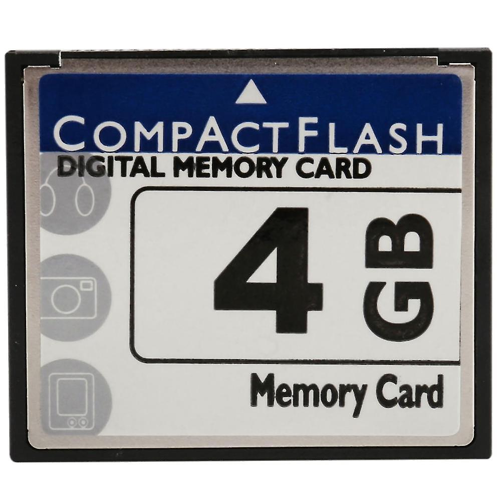 Professional 4gb Compact Flash Memory Card(white&blue)
