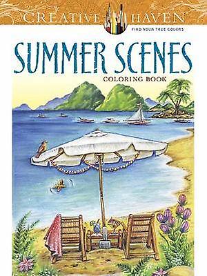Creative Haven Summer Scenes Coloring Book