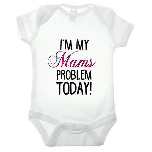 I'm My Mams Problem Short Sleeve Babygrow