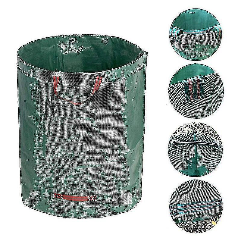 Garden Bags 200l,bag Of Waste Garbage Vgtaux Fabric Reinforced Foldable Water-repellent Bag2pcs.-