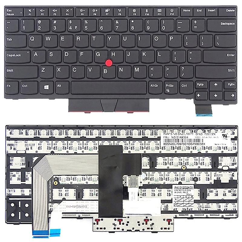 US Version Keyboard for Lenovo Thinkpad T470 T480 A475 A485