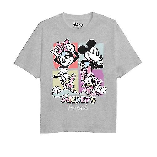 Mickey Mouse & Amigos Meninas Praça Heather T-Shirt