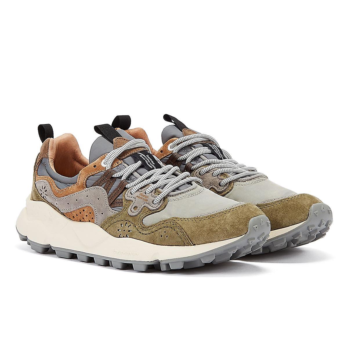 Flower Mountain Yamano Suede Men's Grey Trainers