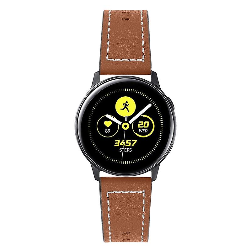 For TicWatch Pro/TicWatch Pro 2020/TicWatch GTX Cowhide Leather Stylish Soft Wrist Strap Watchband