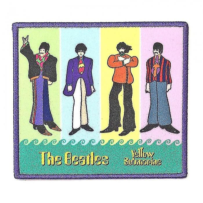 The Beatles Yellow Submarine Stripe Patch