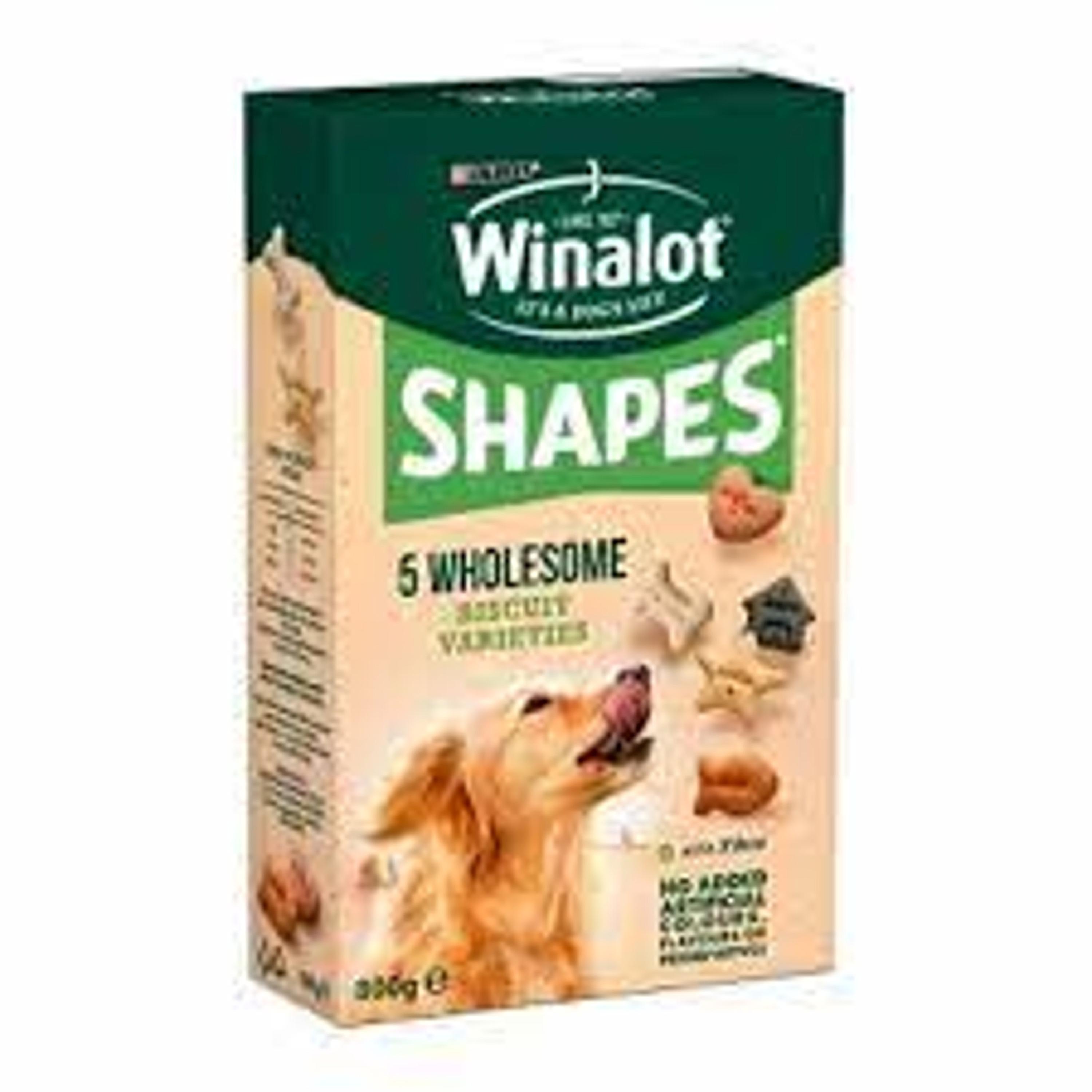Purina Winalot Shapes Wholesome Dog Biscuits 3 x 800g