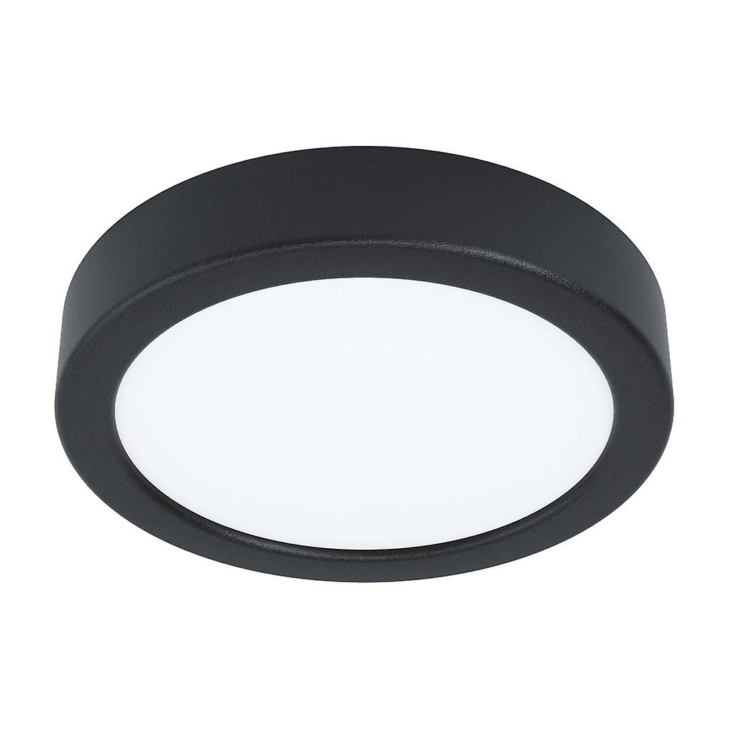 Eglo Fueva Led Surface Mounted Downlight Black