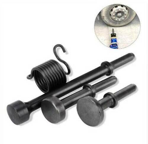 4pcs Smoothing Pneumatic Air Hammer Bits Set Air Chisel Bits Tool with Spring