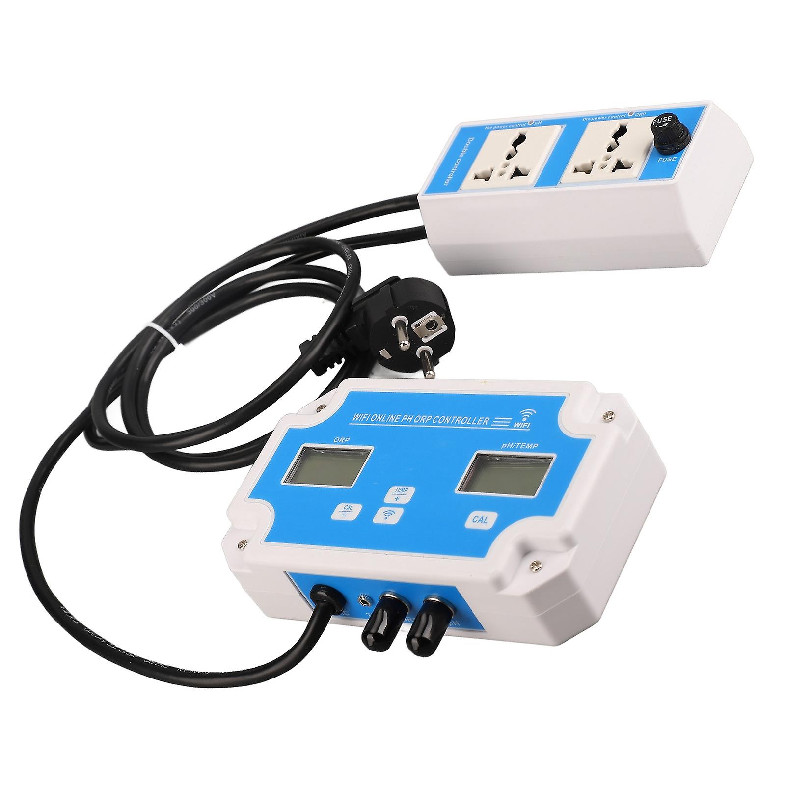 Digital Water Quality Meter PH Temp ORP WiFi APP Control 16x11.5x4cm