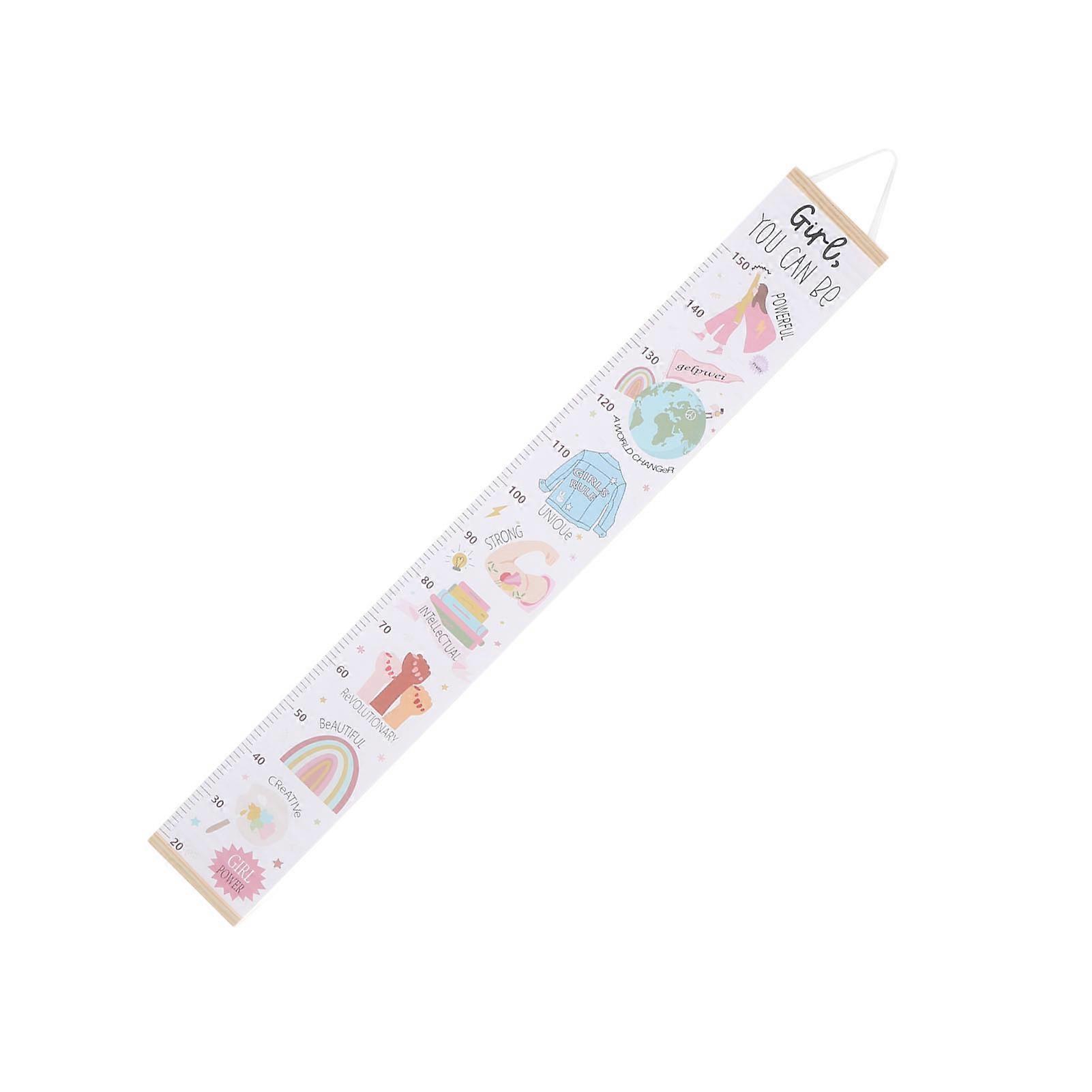 Baby Growth Height Chart Height Wall Chart for Kids Height Ruler Removable Measure Wall Ruler for Children Type B