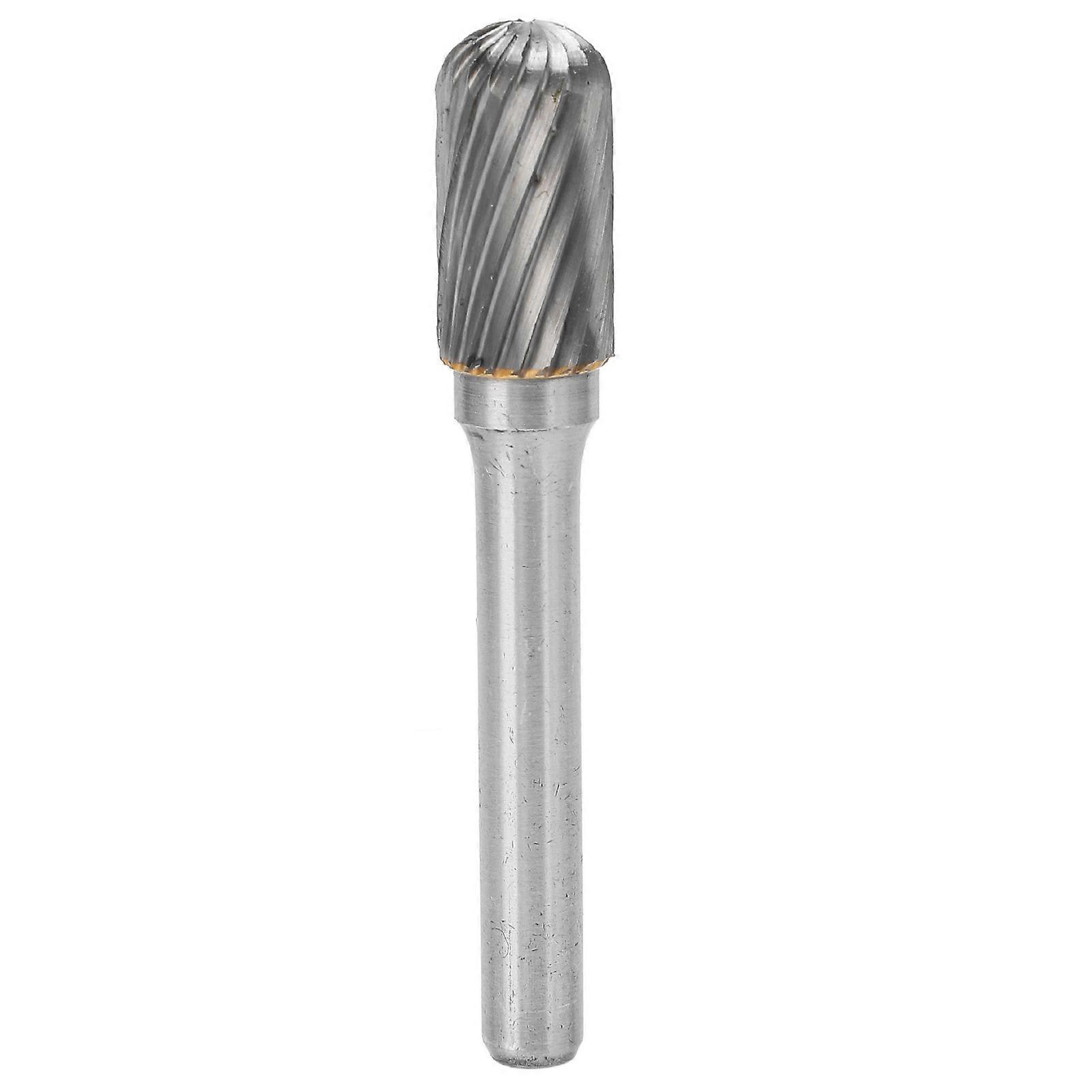Rotary Burr Bit Single Cut Silver Rotary Burr File for Car Aviation Grinding Welding Deburring