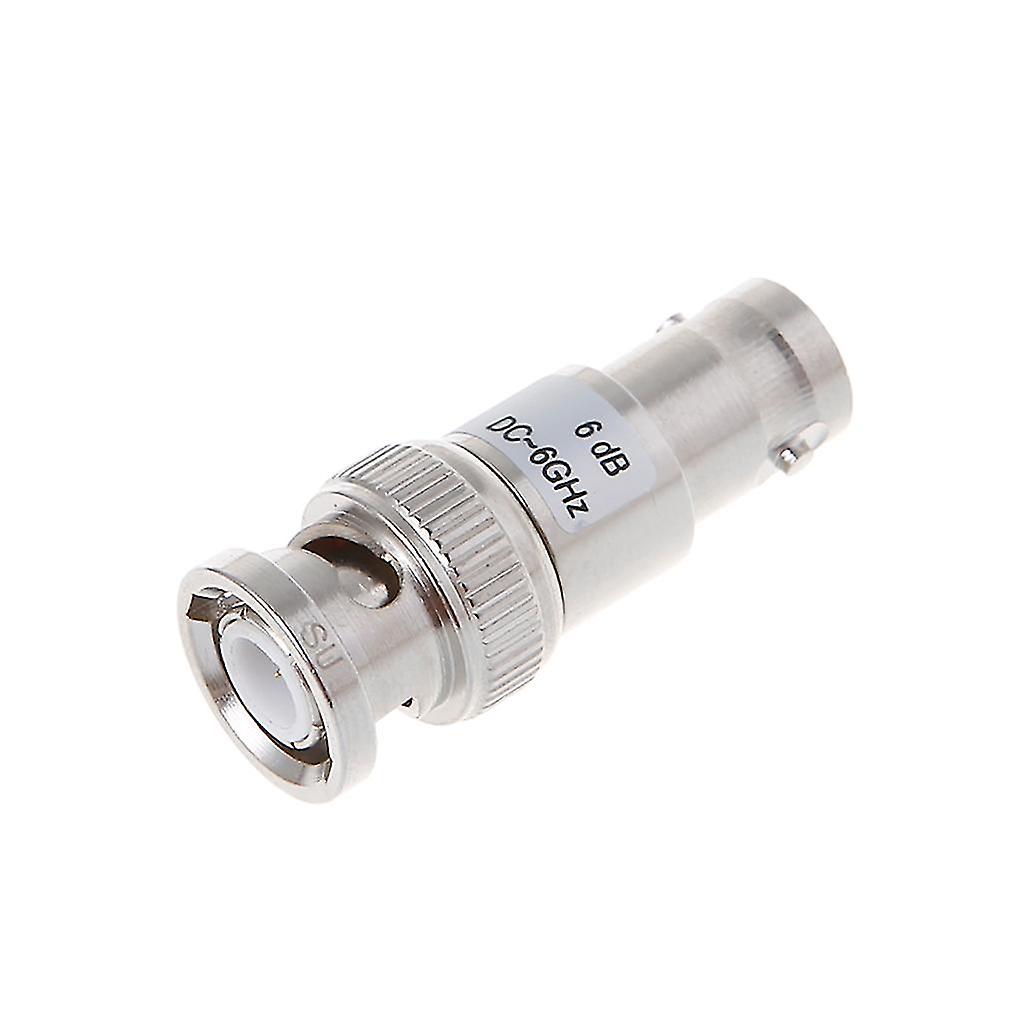 3w Bnc Coaxial Rf Fixed Attenautor Dc-6ghz Straight Adapter Att:3-30db