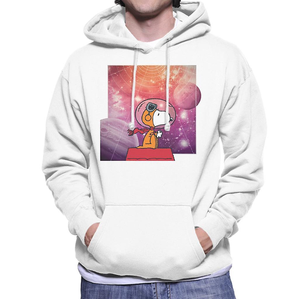 Peanuts Snoopy Kennel Ship Outer Space Miesten's Huppari