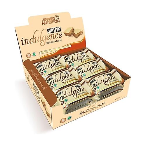 Protein Indulgence Bar, White Choc Salted Caramel 12 units of 50g