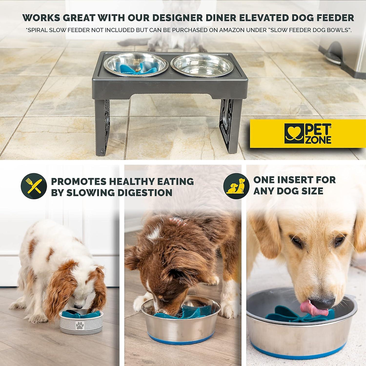Amazon Spiral Dog Food Bowl Diy Raised Bowls Amazon Single Elevated Slow  Feed Dog Bowl Slow