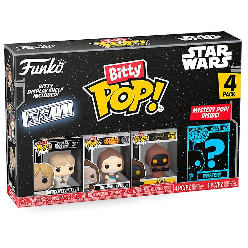 Blister 4 Figures Bitty POP Sar Wars Luke