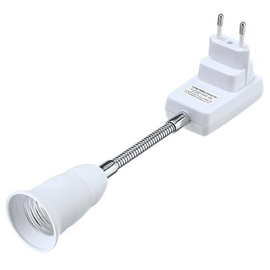 E27 LED Light Bulb Lamp Holder Flexible Extension Adapter Converter Switch Socket
