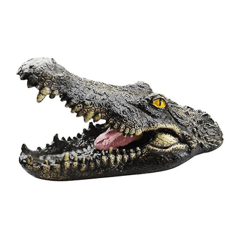 Garden Pond Floating Crocodile Head Animal Decorations