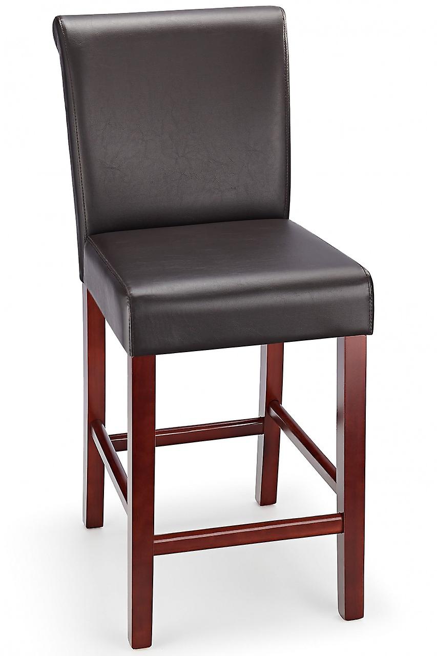 Sienna Walnut Frame Bar Stool Brown