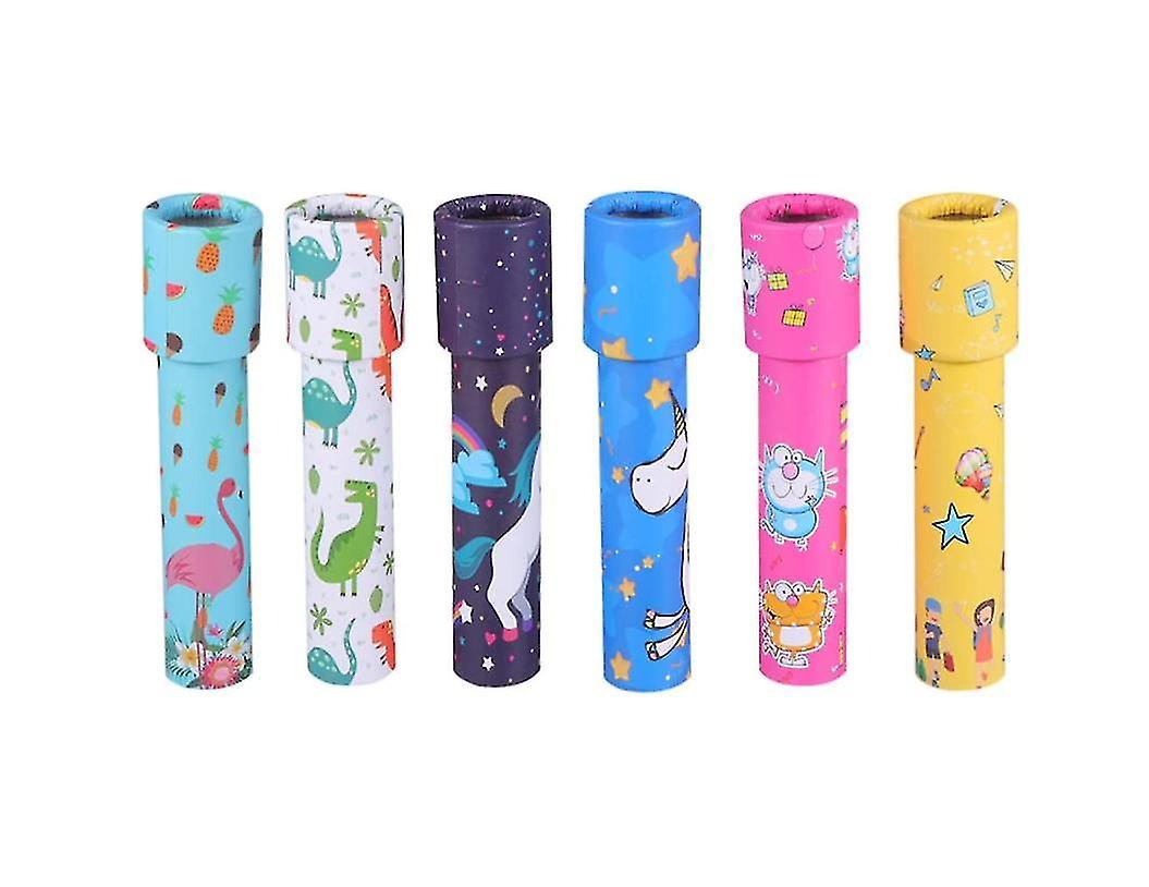 6-Piece Kaleidoscope Kids Science Educational Toy Gift (Random Color)
