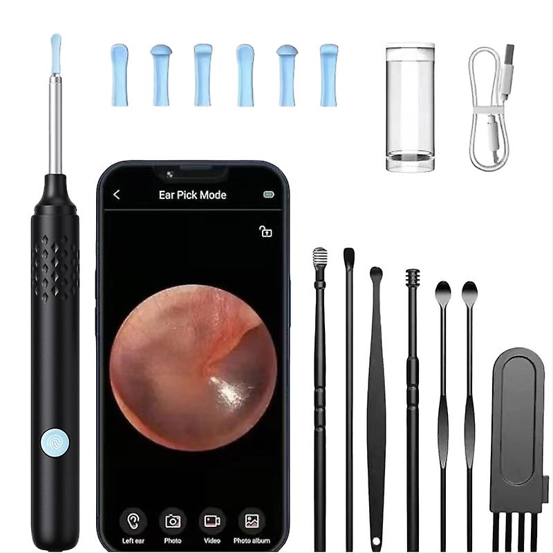 Ear Wax Removal, Ear Cleaner with Camera,Ear Camera Otoscope with LED Light