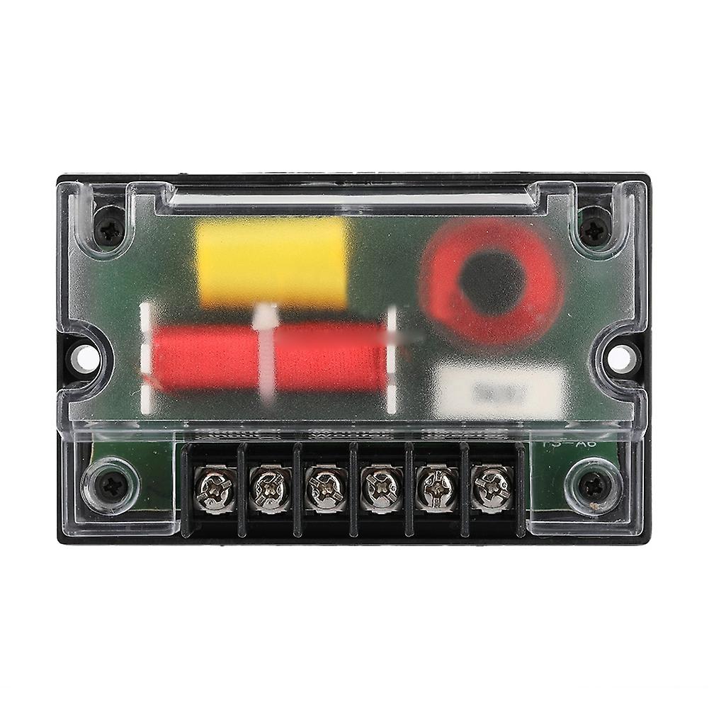 2 Way Car Audio Frequency Divider Speaker Sound Filter Silver