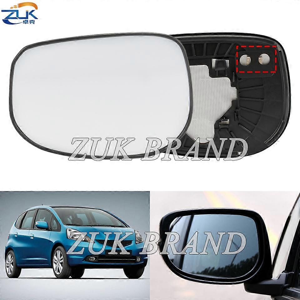 With Heated Rearview Side Mirror Glass Lens For HONDA FIT JAZZ GE6 GE8 FIT HYBRID GP1 2009 2010 2011 2012 2013 2014