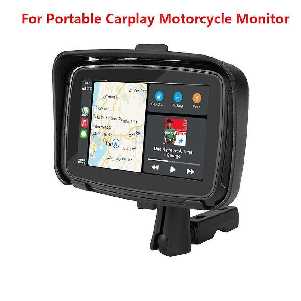 Portable 5 inch Wireless Apple Carplay Android For Motorcycle Navigator Monitor