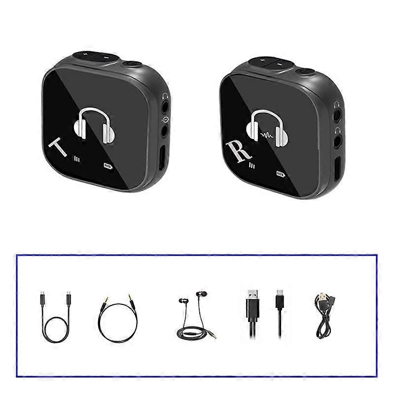 Wireless Lavalier Microphone One Drag Two Set 4