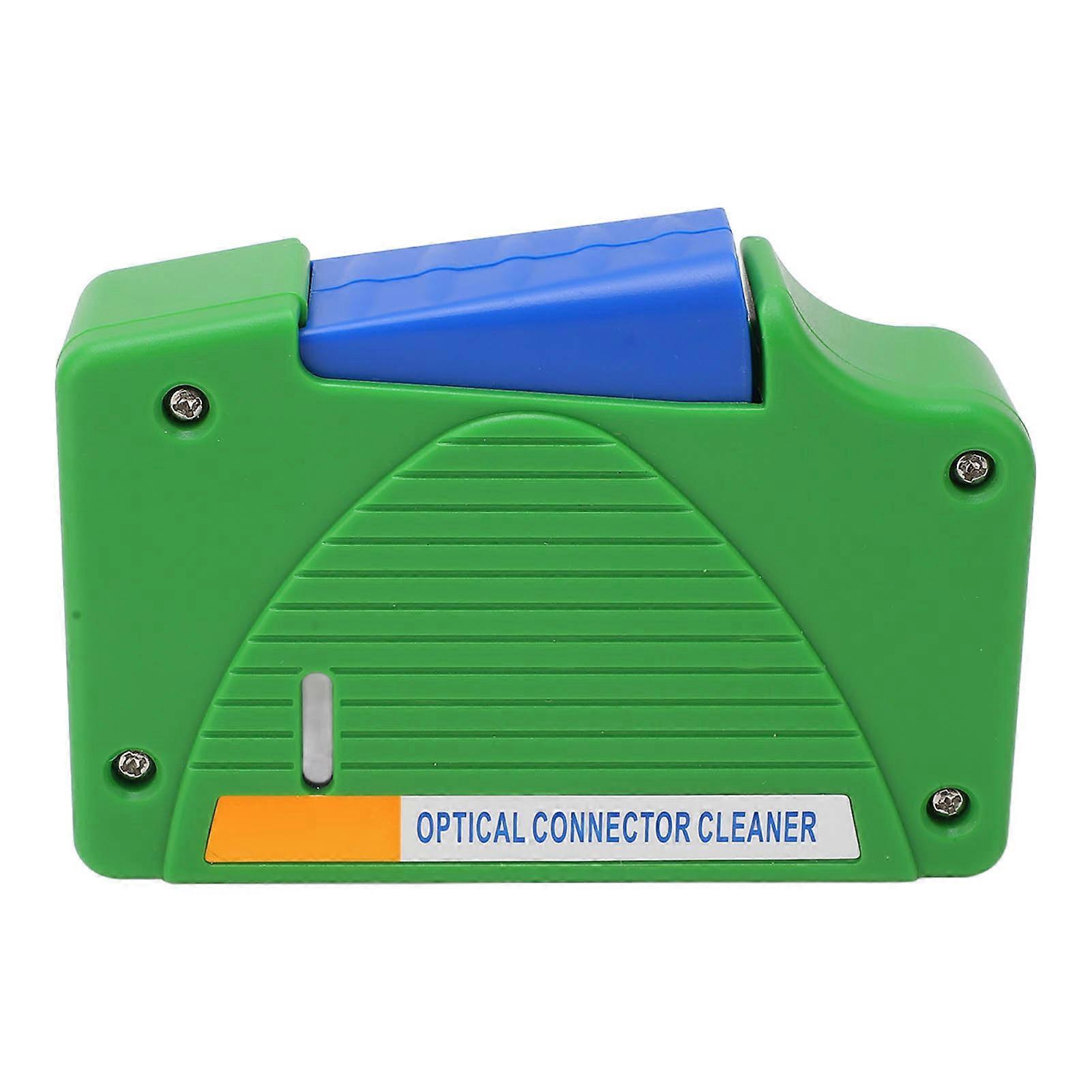 Fiber Optic Cleaning Box Efficient Optical Fiber Connector Cleaner ABS Portable Optic Clean Box for SC FC ST LC