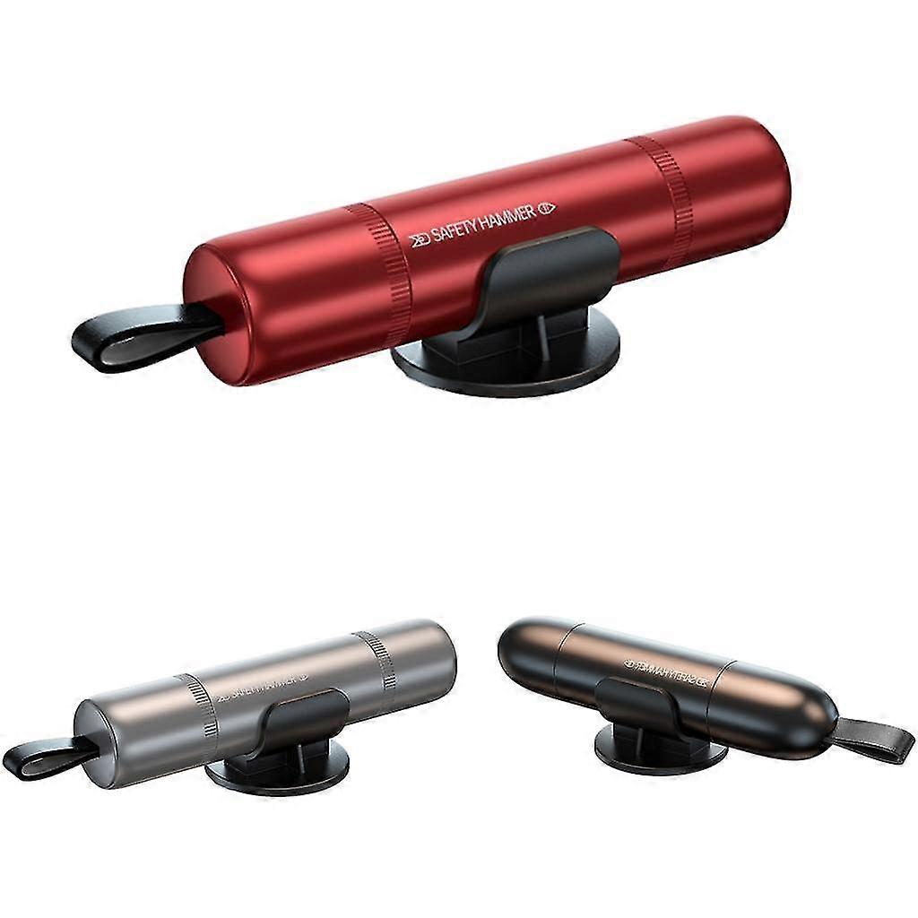 Car Safety Hammer Window Glass Breaker Seat Belt Cutter Quick Emergency Escape Tool For Floods Fires Rollover