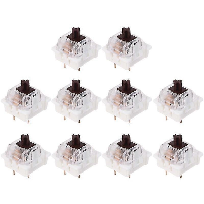 10 Pieces Keyboard Replacement Parts For Cherry Mx Gateron Mechanical Keyboard