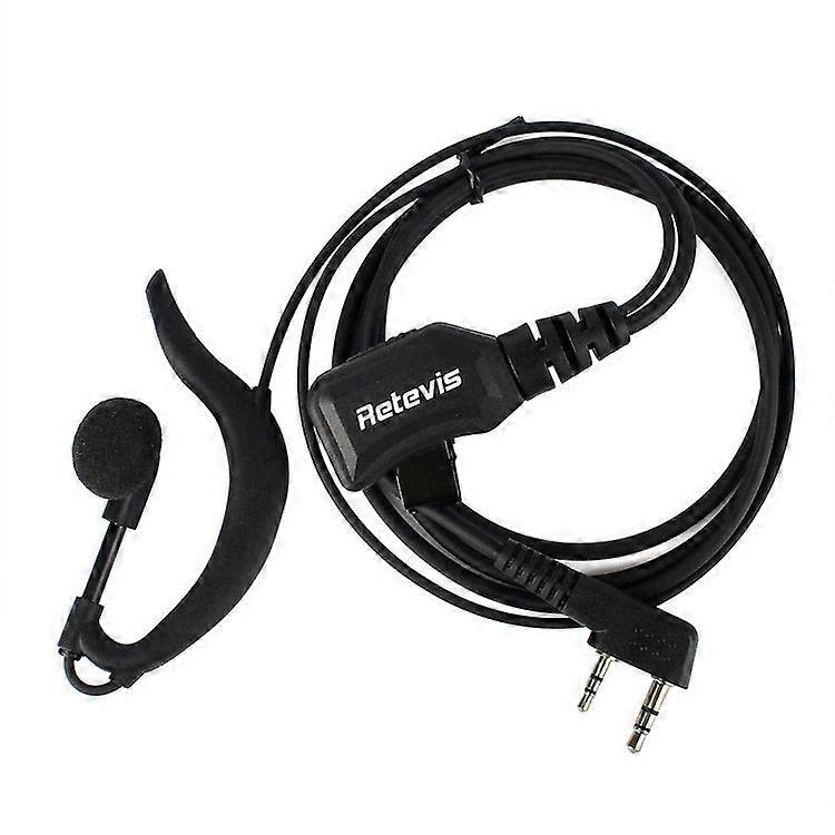 Retevis R-111 Walkie Talkie Ear Hook With Adjustable Volume K-head - Compatible With Baofeng 888s And Uv5r - 9037