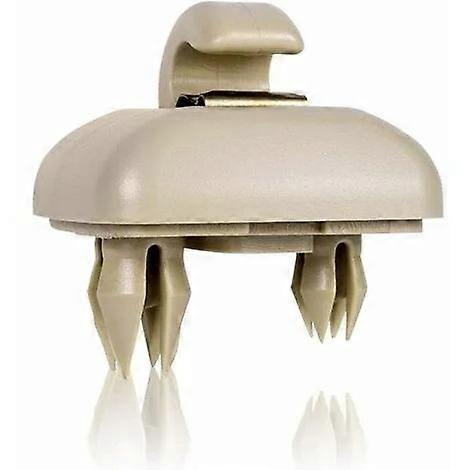 Fivela de viseira solar-bege