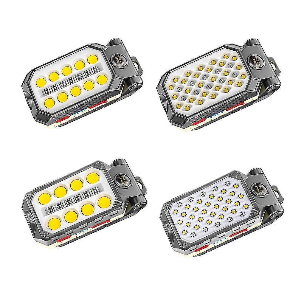 Convenient Led Work Light Rechargeable Emergency Flashlight For Fishing Walking And Camping