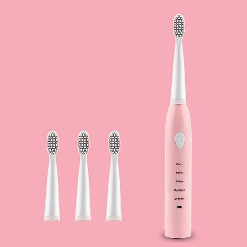 Electric Toothbrush Powerful Ultrasonic Sonic USB Charge Rechargeable Tooth Washable Electronic Whitening Timer Teeth Brush J110