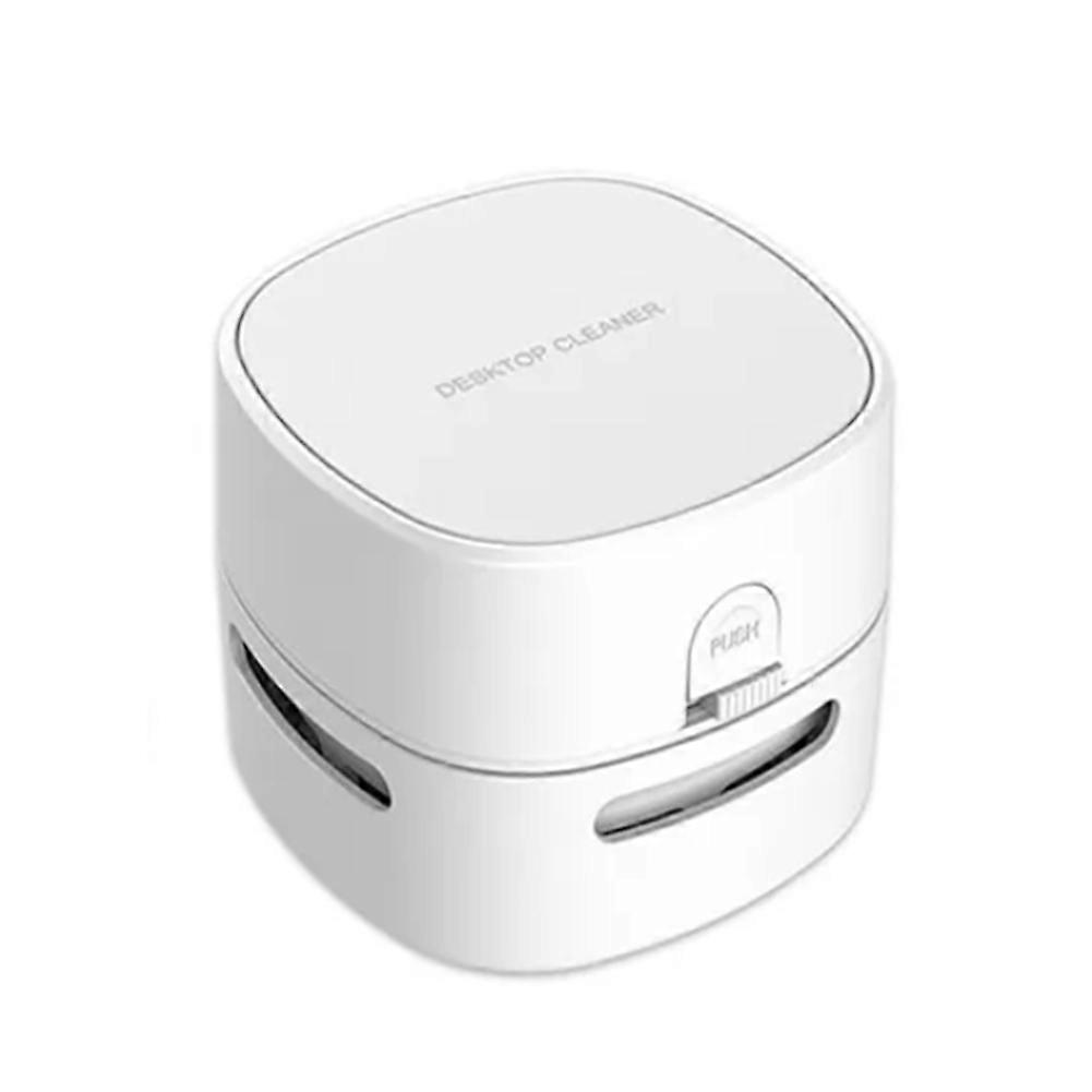 Desktop Vacuum Cleaner Mini Table Dust Sweepers Cordless&360 Rotatable Design for Keyboard/Home/School/Office-B