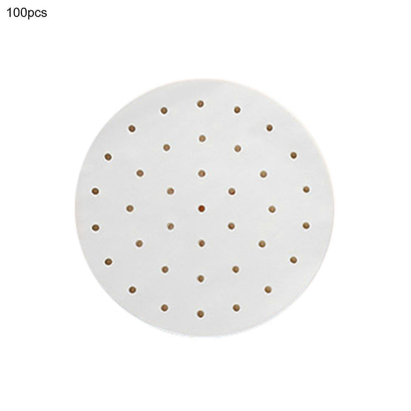 100pcs/set Steamer Paper More Thicken Non-stick Paper Practical Food-grade Steamer Paper Pad For Home