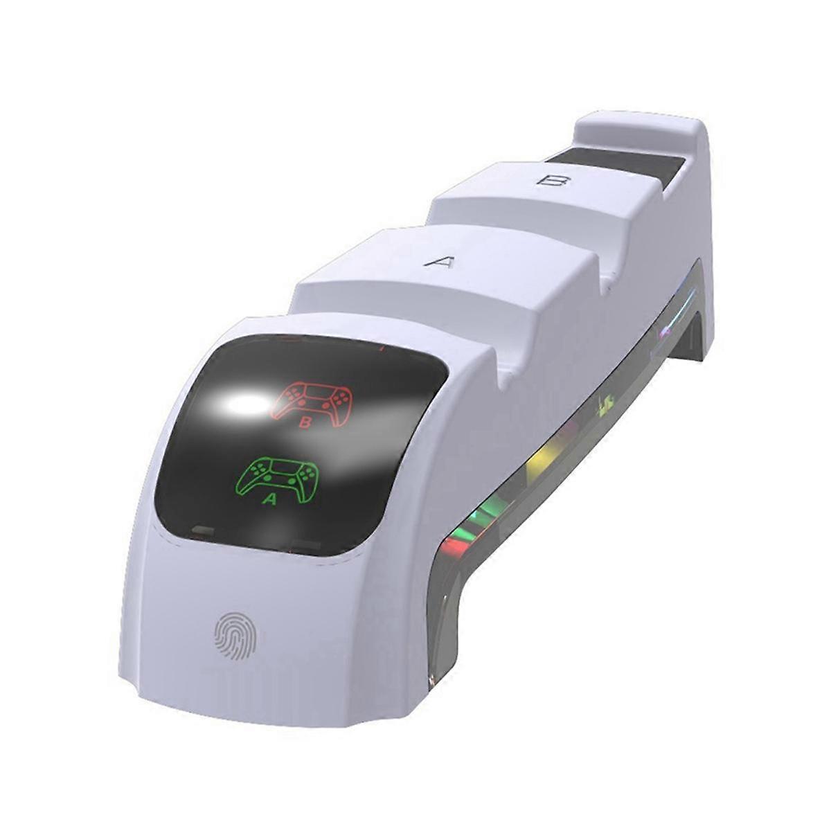 Suitable for Game Controller Charger with RGB Lighting Controller Charger Headset Holder Fast Charg